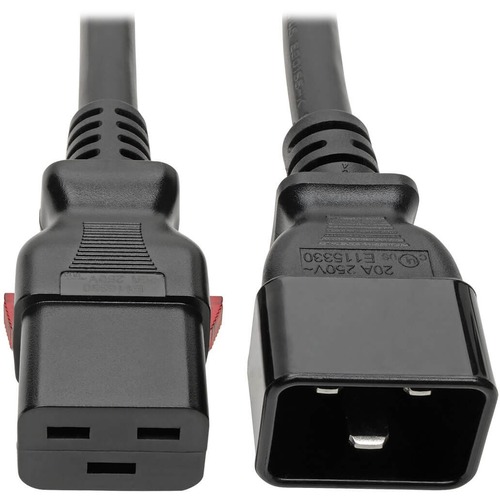 6FT POWER EXTENSION CORD BLACK