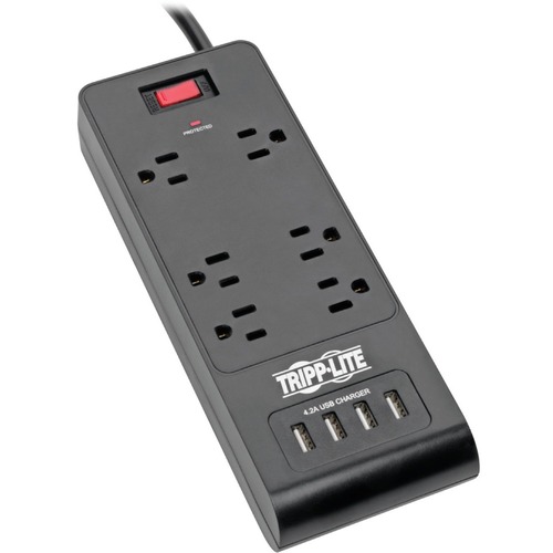 SURGE PROTECTOR STRIP 6-OUTLETS TLP664USBB