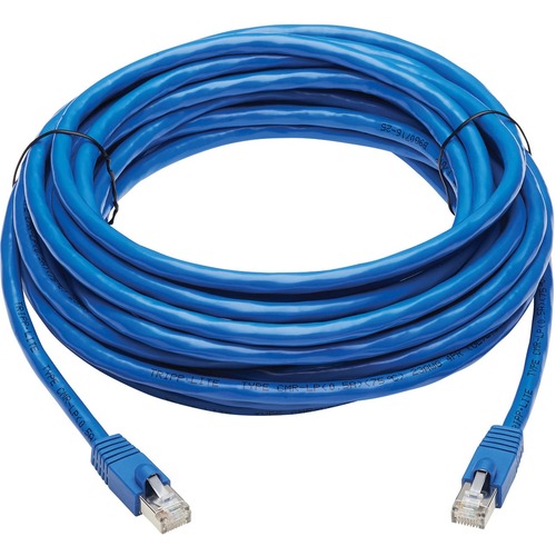 30FT CAT6A BLUE PATCH FUTP