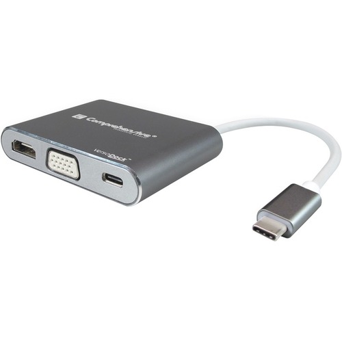USB-C 4K DOCK W HDMI VGA USB