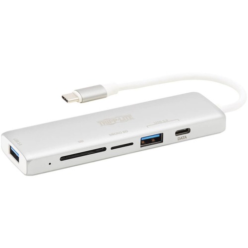 USB C MULTIPORT ADAPTER SILVER