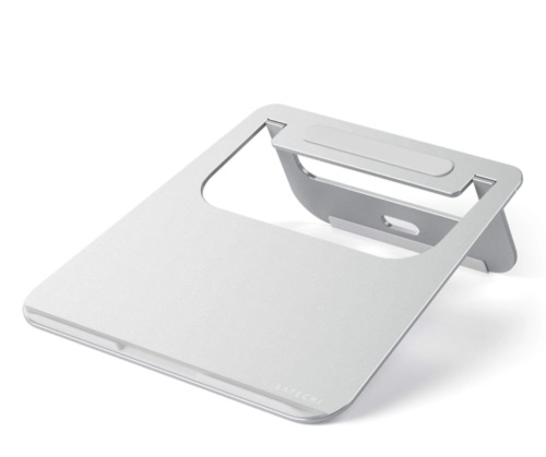 Aluminum Laptop Stand - Silver 10.25 x 11 x 1.12in BP