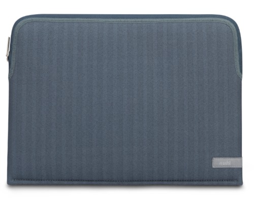 Moshi Pluma Sleeve for 13'' Laptops, Denim Blue