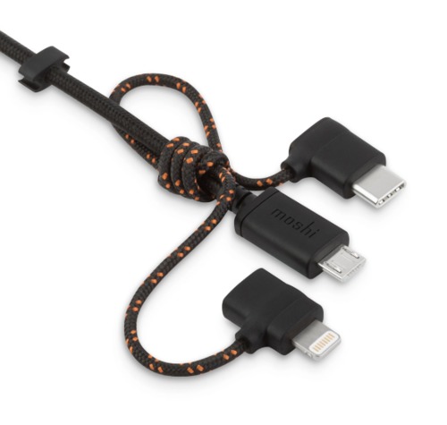 Multi-heads Charging Cable - Black