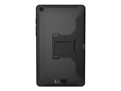 UAG RUGGED CASE W/ KICKSTAND FOR SAMSUNG GALAXY TAB 10.1 - SCOUT BLACK - BACK COVER
