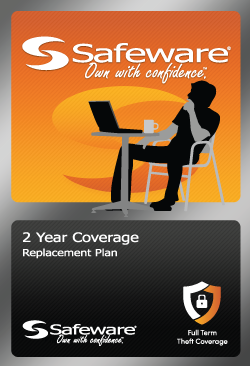 Safeware 2 Year Replacement Only + 2 Years Theft Coverage for Products up to $400 - Orange Card