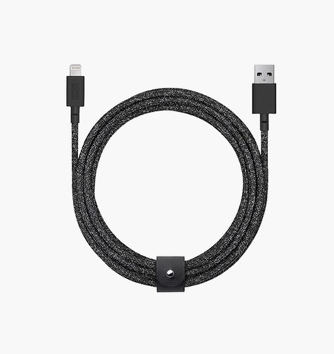 USB-A to Lightning Belt Cable XL - Indigo