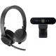 Logitech Pro Personal Video Collaboration Kit - Brio Ultra HD Pro Webcam and Zone Wireless headset 