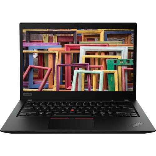 Lenovo ThinkPad T14s Gen 1 20UH000DUS 14&quot; Touchscreen Notebook - Full HD - 1920 x 1080 - AMD Ryzen 5 4650U Hexa-core (6 Core) 2.10 GHz - 8 GB RAM - 256 GB SSD - Black - Windows 10 Pro - AMD Radeon Graphics - In-plane Switching (IPS) Technology - English (US) Keyboard - IEEE 802.11a/b/g/n/ac Wireless LAN Standard