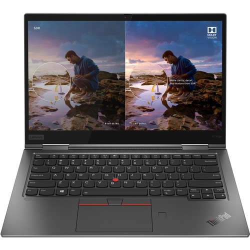 Lenovo ThinkPad X1 Yoga Gen 5 20UB001QUS 14&quot; Touchscreen 2 in 1 Notebook - Full HD - 1920 x 1080 - Intel Core i5 (10th Gen) i5-10210U Quad-core (4 Core) 1.60 GHz - 16 GB RAM - 512 GB SSD - Iron Gray - Windows 10 Pro - Intel UHD Graphics - In-plane Switching (IPS) Technology - English (US) Keyboard - IEEE 802.11a/b/g/n/ac Wireless LAN Standard
