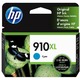 HP 910XL Ink Cartridge - Cyan - Inkjet - High Yield - 825 Pages - 1 Each 