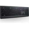 Lenovo Professional Wireless Keyboard - Wireless Connectivity - RF - USB Interface - English (US) - Mechanical Keyswitch - Black