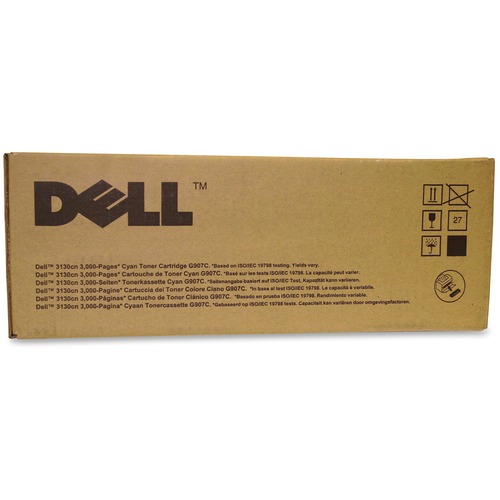 Dell G907C Original Toner Cartridge - Laser - 3000 Pages - Cyan - 1 Each