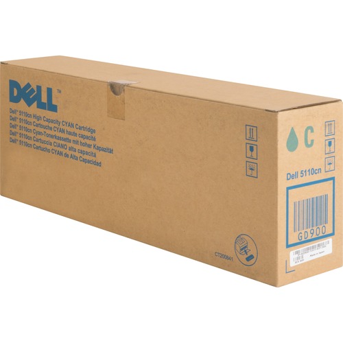 Dell Toner Cartridge - Laser - High Yield - 12000 Pages - Cyan - 1 / Pack