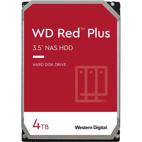 WD Red WD40EFRX 4 TB Hard Drive - 3.5&quot; Internal - SATA (SATA/600) - Storage System Device Supported - 5400rpm - 3 Year Warranty