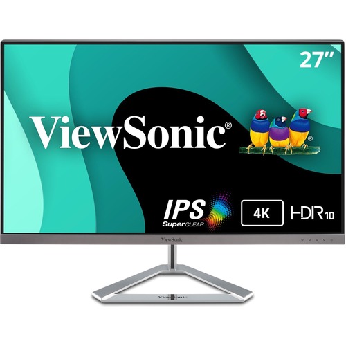 Viewsonic VX2776-4K-MHD 27&quot; 4K UHD WLED LCD Monitor - 16:9 - 27&quot; Class - SuperClear IPS - 3840 x 2160 - 1.07 Million Colors - 350 Nit - 4 ms with OD - HDMI - DisplayPort
