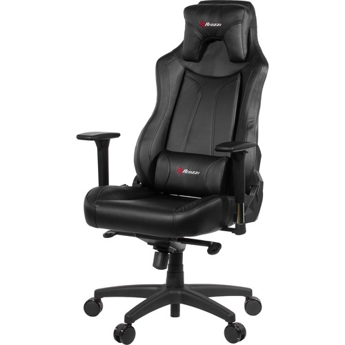 Arozzi Vernazza Series Super Premium Gaming Chair, Black - For Game - Pleather, Metal, Foam - Black