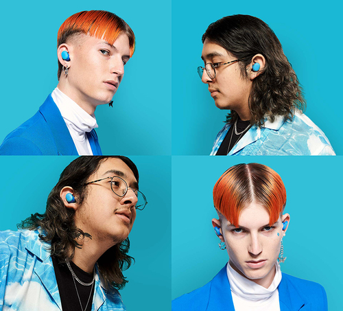 Limited Edition Skullcandy Sesh Evo True Wireless In-Ear Earbuds - MoodBoost Curious Blue