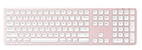 Satechi Aluminum Bluetooth Keyboard - Rose Gold 17.87 x 6.5 x 1.25in - Limited Quantity available