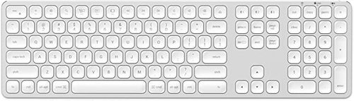Satechi Aluminum Bluetooth Keyboard - Silver 17.87 x 6.5 x 1.25in - Limited Quantity available