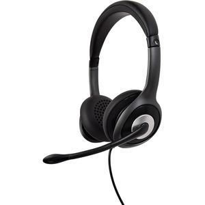 V7 USB-C Deluxe Headset with Noise Cancelling Mic, Inline Volume Control