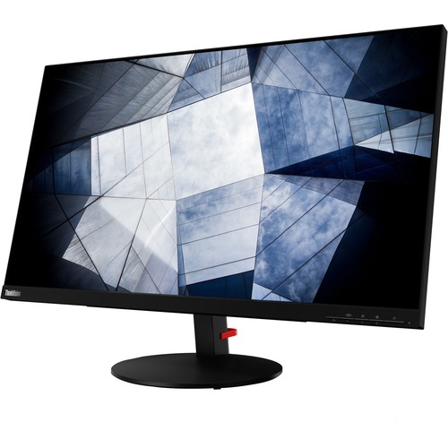 Lenovo ThinkVision S28u-10 28&quot; 4K UHD WLED LCD Monitor - 16:9 - Raven Black - 28&quot; Class - In-plane Switching (IPS) Technology - 3840 x 2160 - 1.07 Billion Colors - 300 Nit Typical - 4 ms Extreme Mode - 60 Hz Refresh Rate - HDMI - DisplayPort