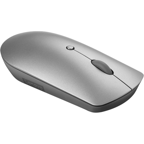 Lenovo 600 Bluetooth Silent Mouse - Blue Optical - Wireless - Bluetooth - Iron Gray - 2400 dpi - Scroll Wheel - 3 Button(s)