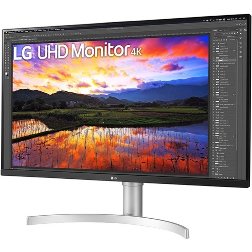 LG 32BN67U-B 31.5" 4K UHD LED Gaming LCD Monitor - 16:9 - Textured Black - 32" Class - In-plane Switching (IPS) Technology - 3840 x 2160 - 1.07 Billion Colors - FreeSync - 350 Nit Typical, 380 Nit Peak - 5 ms GTG (Fast) - 60 Hz Refresh Rate - HDMI - DisplayPort