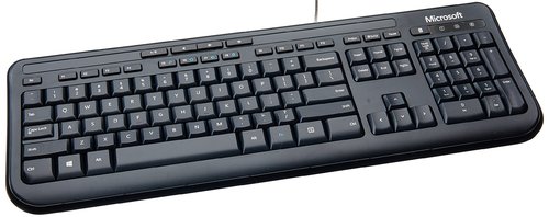 Microsoft Wired Keyboard 600 USB - Black - English