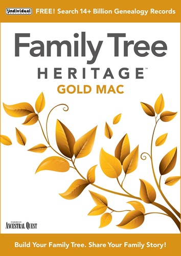 FamilyTree Heritage GOLD 16 (Mac - Download)