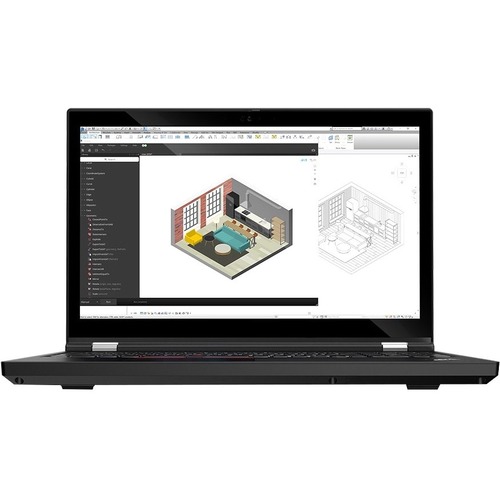 Lenovo ThinkPad P15g Gen 1 20UR004UUS 15.6&quot; Notebook - Full HD - 1920 x 1080 - Intel Xeon W-10855M Hexa-core (6 Core) 2.80 GHz - 64 GB RAM - 1 TB SSD - Glossy Black - Windows 10 Pro for Workstations - NVIDIA GeForce RTX2080 with Max-Q Design with 8 GB - In-plane Switching (IPS) Technology - English (US) Keyboard - IEEE 802.11a/b/g/n/ac Wireless LAN Standard