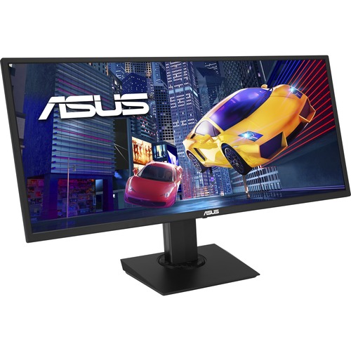 Asus VP348QGL 34" UW-QHD Gaming LCD Monitor - 16:9 - Black - Vertical Alignment (VA) - 3440 x 1440 - 1.07 Billion Colors - FreeSync (DisplayPort/HDMI) - 350 Nit Maximum - 4 ms GTG - 75 Hz Refresh Rate - 2 Speaker(s) - HDMI - DisplayPort