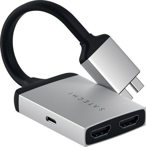 Satechi Type-C Dual HDMI Adapter - Silver - Limited Quantity Availability