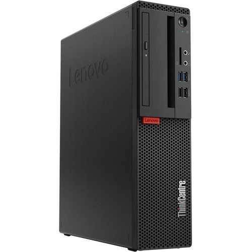 Lenovo ThinkCentre M725s 10VT001CUS Desktop Computer - AMD Ryzen 7 PRO 2700 3.20 GHz - 8 GB RAM DDR4 SDRAM - 1 TB HDD - Small Form Factor - Black - Windows 10 Pro 64-bit - AMD Radeon 520 2 GB - DVD-Writer