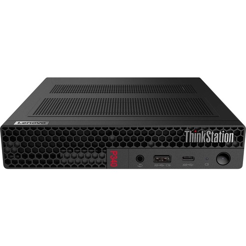 Lenovo ThinkStation P340 30DF001EUS Workstation - 1 i5-10400T - 16 GB RAM - 512 GB SSD - Tiny - Raven Black - Windows 10 Pro 64-bitNVIDIA Quadro P1000 4 GB Graphics - English (US) Keyboard - Ethernet - Wireless LAN