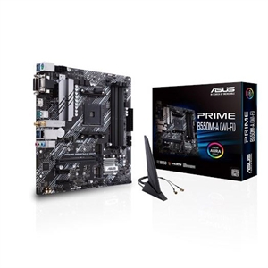 Asus Prime B550M-A (WI-FI) Desktop Motherboard - AMD Chipset - Socket AM4