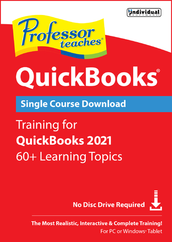 Professor Teaches QuickBooks 2021 (Win - Download)