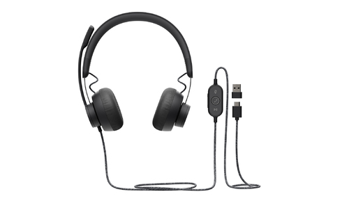 Logitech Zone Headset Stereo - USB Type C - Wired