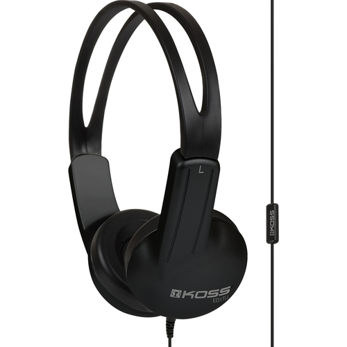 Koss ED1TCi Communication Headphone - Stereo - Mini-phone (3.5mm) - Wired - 32 Ohm - 60 Hz - 20 kHz - Over-the-head - Binaural - Circumaural - 4 ft Cable