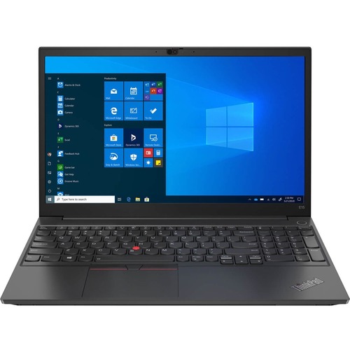Lenovo ThinkPad E15 G2 20TD00B7US 15.6" Notebook - Full HD - 1920 x 1080 - Intel Core i5 i5-1135G7 Quad-core (4 Core) 2.40 GHz - 8 GB RAM - 256 GB SSD - Glossy Black - Windows 10 Pro - Twisted nematic (TN) - English (US) Keyboard - IEEE 802.11ax Wireless LAN Standard