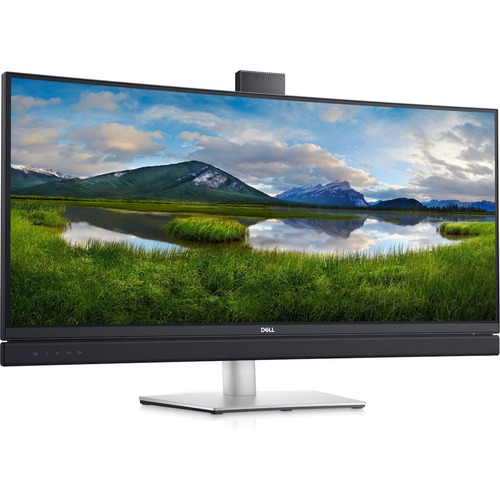 Dell C3422WE 34.1&quot; WQHD Curved Screen Edge WLED LCD Monitor - 21:9 - Platinum Silver - 34&quot; Class - In-plane Switching (IPS) Technology - 3440 x 1440 - 1.07 Billion Colors - 300 Nit - 5 ms GTG (Fast) - HDMI - DisplayPort - USB Hub, KVM Switch