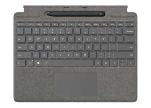 Surface Pro X Signature Type Cover and Slim Pen Bundle - Concrete