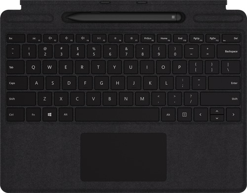 Surface Pro X Signature Type Cover and Slim Pen Bundle - Black