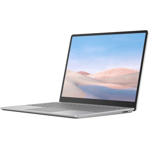 Microsoft Surface Laptop Go 12.4&quot; Touchscreen Notebook - 1536 x 1024 - Intel Core i5 - 16 GB RAM - 256 GB SSD - Platinum - Windows 10 Pro - Intel UHD Graphics - PixelSense - IEEE 802.11ax Wireless LAN Standard