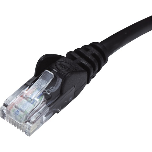 Belkin Cat.5e UTP Patch Cable - RJ-45 Male Network - RJ-45 Male Network - 14ft - Black