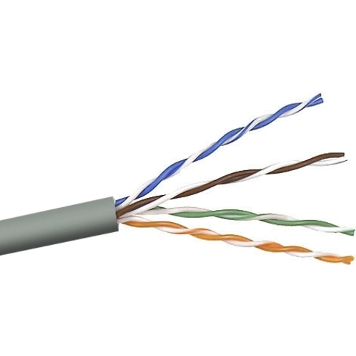 Belkin Cat.5e UTP Network Cable - 1000 ft Category 5e Network Cable for Network Device - Bare Wire - Bare Wire - Gray