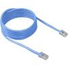 Belkin CAT6 Assembled Patch Cable * RJ45M/RJ45M; 10 Blue - 10 ft Category 6 Network Cable for Network Device - First End: 1 x RJ-45 Male Network - Second End: 1 x RJ-45 Male Network - Patch Cable - Gold Plated Contact - Blue