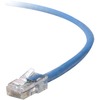 Belkin CAT6 Assembled Patch Cable - 14 ft Category 6 Network Cable for Network Device - First End: 1 x RJ-45 Male Network - Second End: 1 x RJ-45 Male Network - Patch Cable - Gold Plated Contact - Blue