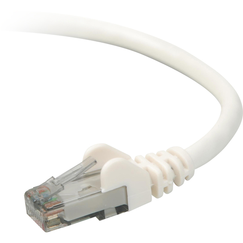 Belkin 900 Series Cat. 6 UTP Patch Cable - RJ-45 Male - RJ-45 Male - 15ft - White