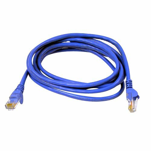 Belkin Cat.5e UTP Patch Cable - RJ-45 Male Network - RJ-45 Male Network - 1ft - Blue